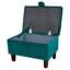 Polyester Upholstered Storage Bench
