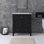 30'' Freestanding Single Sink Bathroom Vanity with Ceramic Top