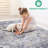 8x10 Loom & Grey/blue Area Rug - Stain , Non-shedding, For Bedroom, Home Office, Dorm Room Wonderful Collection Traditional, Non-shedding Room, Nursery, Eat-in Kitchen Resistance