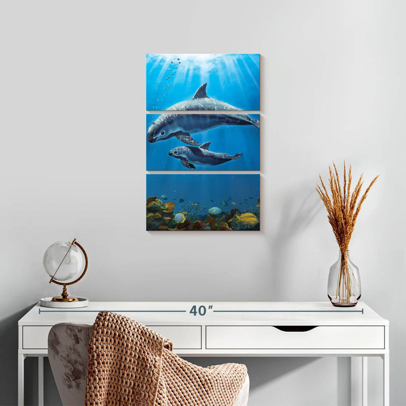 Brampt Vaquita Critically Endangered, 23" H x 14" W