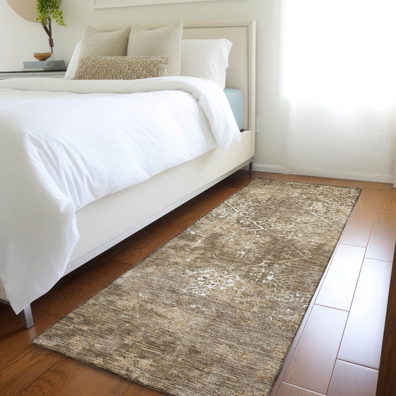 Tapis intérieur / extérieur Jeryiah, Tapis de couloir 2 pi 3 po x 7 pi 6 po