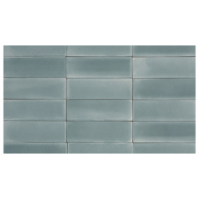 Carreau de porcelaine 2 po x 6 po Watercolor