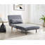 Griswalda 1 Seater Velvet Reclining Futon-1718516360