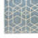 Nourison Washable Charm 2'2" x 8' Blue Ivory Modern Indoor Rug