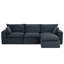 Canapé modulaire en L 109,4 po Corduroy-133411780-133411781