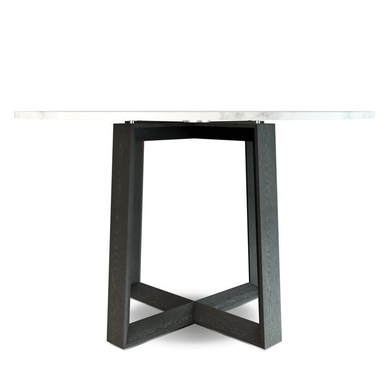 Devlyn Round Marble Top Dining Table
