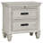 Ranbir 5-piece Eastern King Bedroom Set Distressed White-122092896-122092898