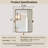 Modern Metal Tube Framed Rectangle Pivot Mirror Adjustable Tilting Bathroom Mirror-65135044-41504446