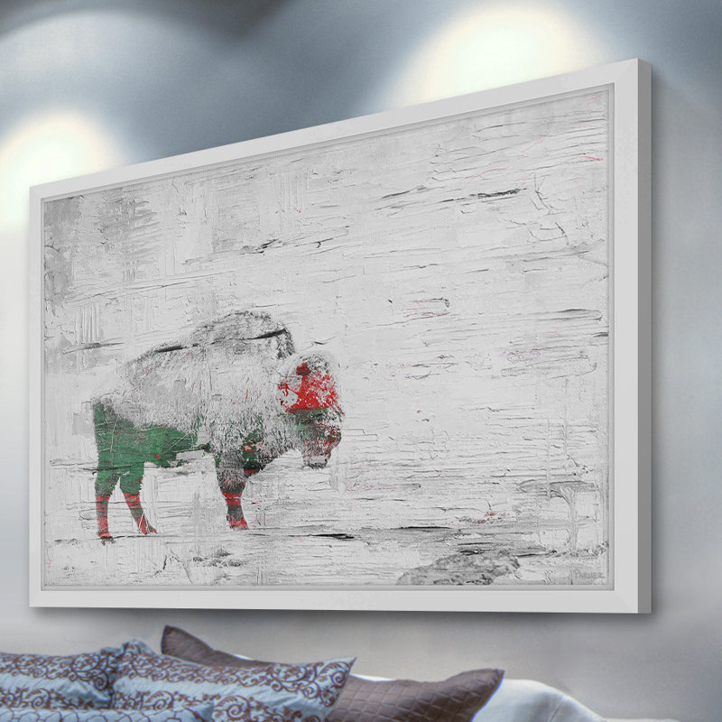 Parvez Taj - Single Picture Frame Painting, 61cm H x 91cm W x 3.81cm D