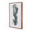 Green Stroke Print by Gold Rush Art Co.