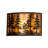 Plastic Flush Mounted Sconce