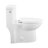 Sublime One-Piece Elongated Left Side Flush Handle Toilet 1.28 gpf-2035471276-2035471272