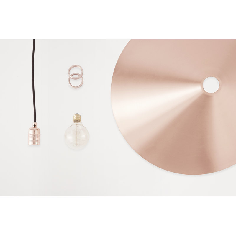 Cone Shade, 7.5" H x 20.5" W x 20.5" D, Copper