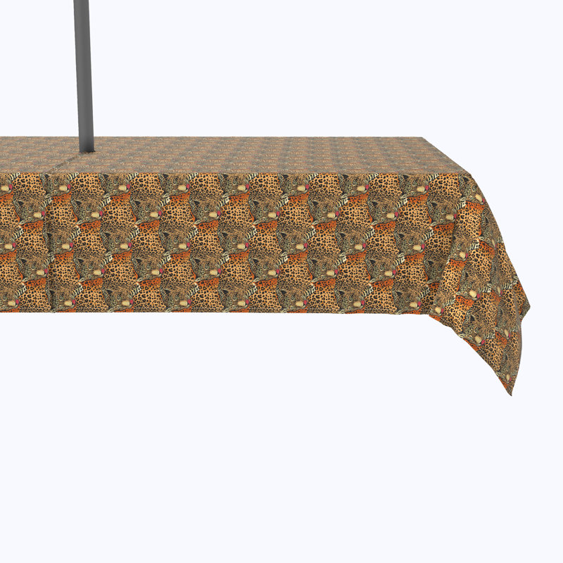 Encore Geometric Tablecloth, 104" x 60"
