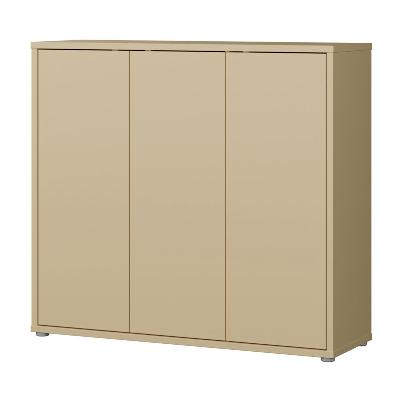 Saabir 20 Pair Shoe Storage Cabinet, Natural