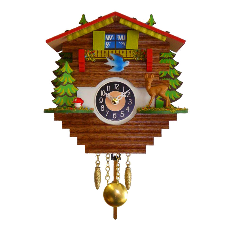 Horloge murale à pile avec musique et carillons Boutelle