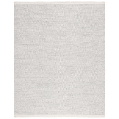Tapis Natura bleu clair / ivoire