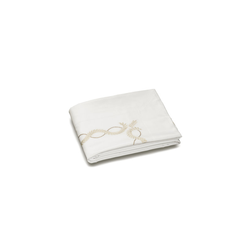 Broderie plate Diana, Drap plat de taille très grand