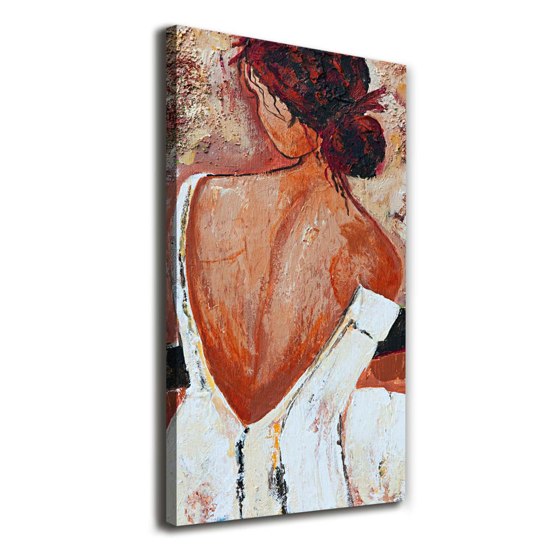 Woman - Wrapped Canvas Print
