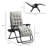 Zero Gravity Chair, Folding Reclining Lounge Chair With Padded Cushion-1498901415