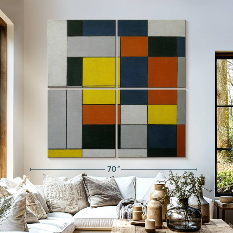 Avery n ° VI - composition n ° II, H 57 po x l 57 po