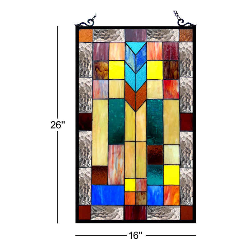 Panneau de fenêtre mosaïque design