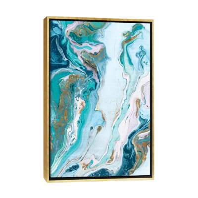 « Marble Petroleum II » par Eva watts-impression d’art graphique