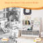 92cm H X 91.49cm W Particle Board / Chipboard Furniture Kids Book Display-439678428