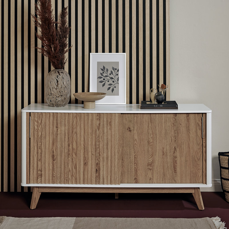 Yaelle Sideboard SBS 145, Montana Oak/White