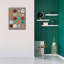  «Luciens Alphabet 2» par Chariklia Zarris, art mural sur toile, 26 po x 34 po-1511082083