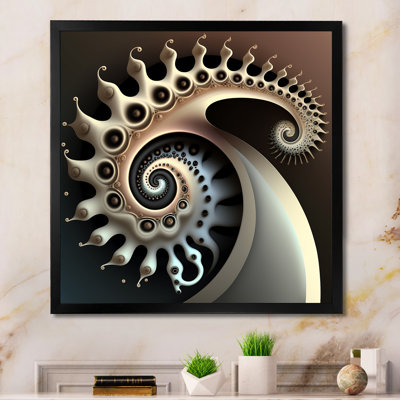 Monochrome Fractal Beauty V " Monochrome Fractal Beauty V "