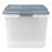 Hefty Hi-Rise Stackable Plastic Storage Container w/Lid, 6 Pack-101232705-101232702