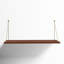 Ivory Rubberwood Bracket Shelf