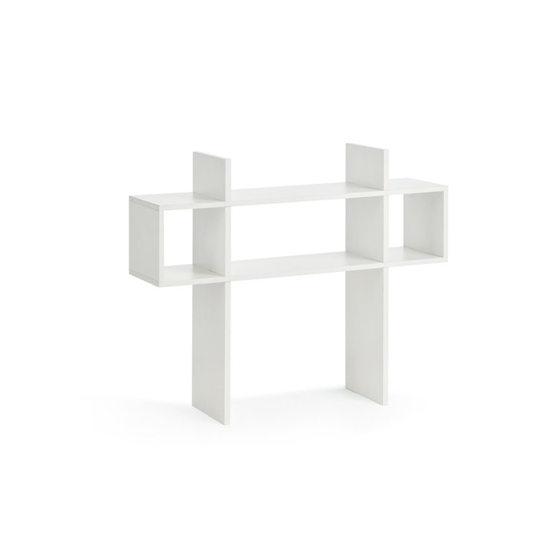 The Easy To Assemble College Dorm Bookshelf - White