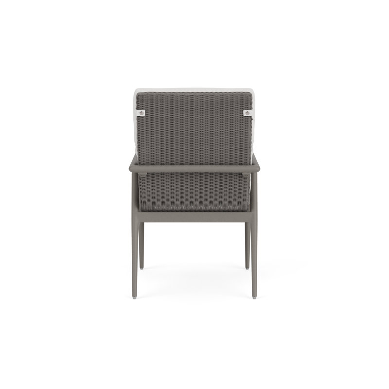 Outdoor Dining Armchair, Pewter