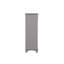 Grande commode Limi, 5 tiroirs, bois d'acacia massif gris clair