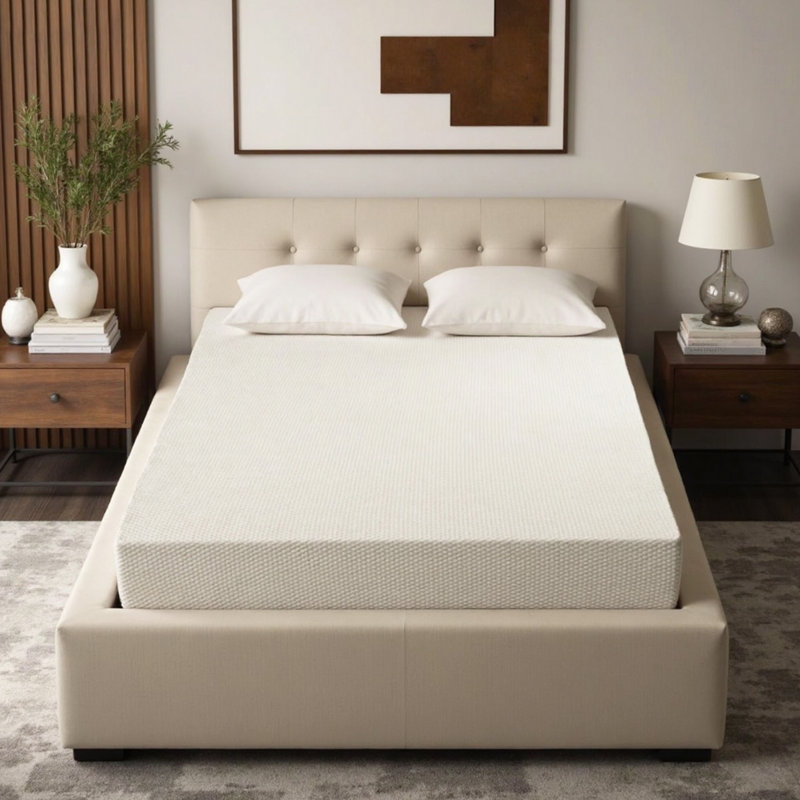 Aggie 8-Inch Twin Japanese Foam Mattress with Gel Layer & 7-Zone Support