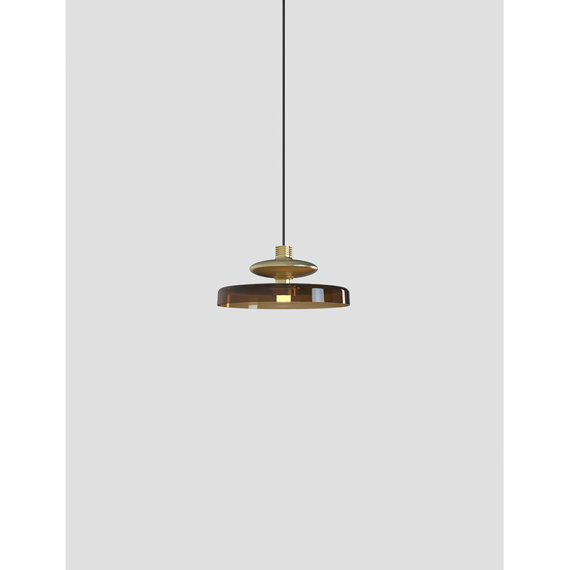 Tread 1 - Light LED Pendant, Burned Earth, Matte Gold, 2700 Kelvins