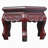Hexagonal Solid Rosewood Chinese Vase Stand