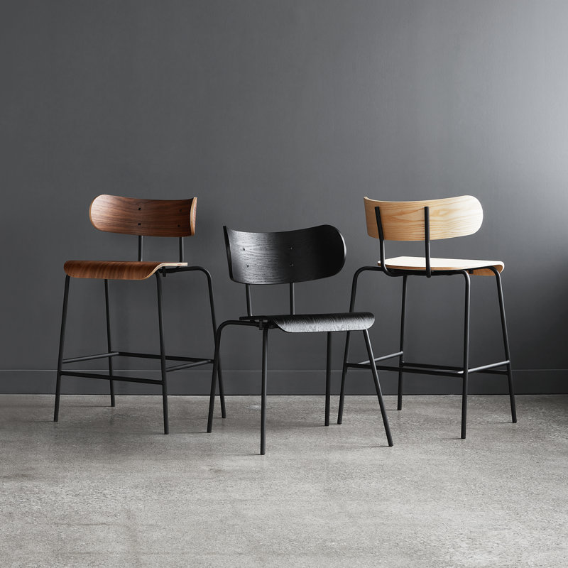 Bantam Dining Chair, Black Ash/Black