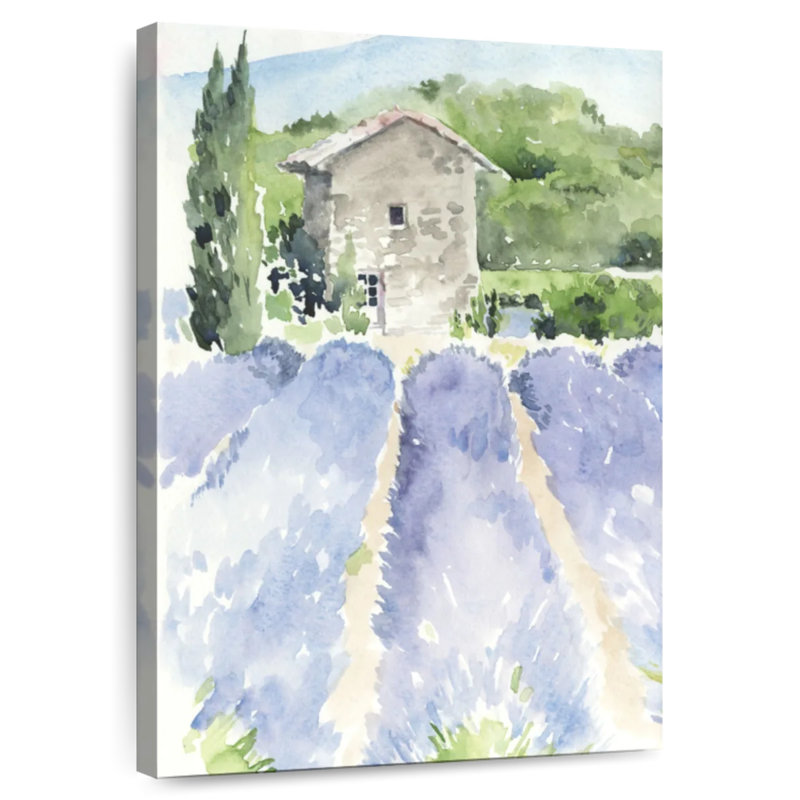 Alvord Lavender Fields I, H 51 po x l 34 po