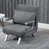 Gray/Microfiber/ Microsuede