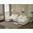 132" U Shape Sectional Sofa Cloud Couch With Removable Ottomans-1745785588