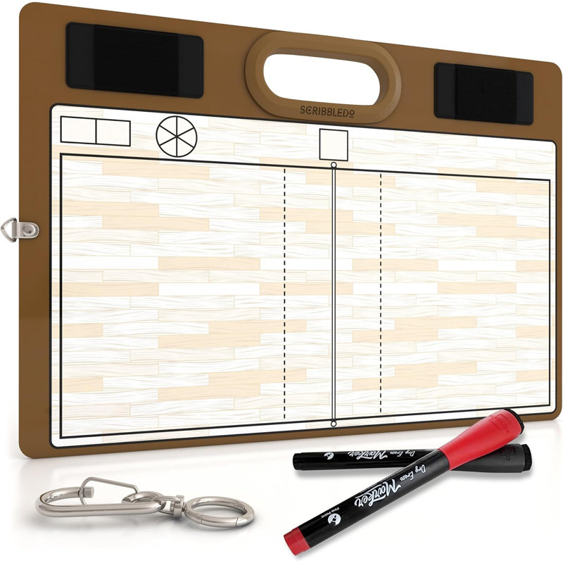 Volleyball Dry Erase Board For Coaches 15x10.5 