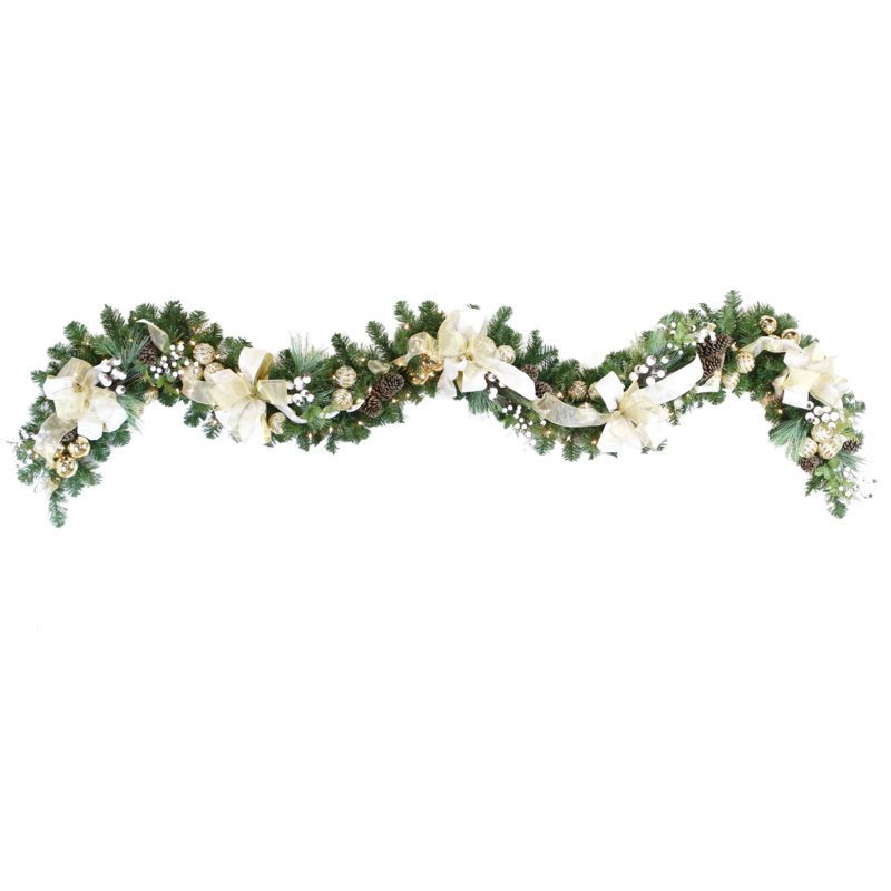 Cream And Gold Garland