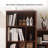 Solid wood multi-compartment bookcase