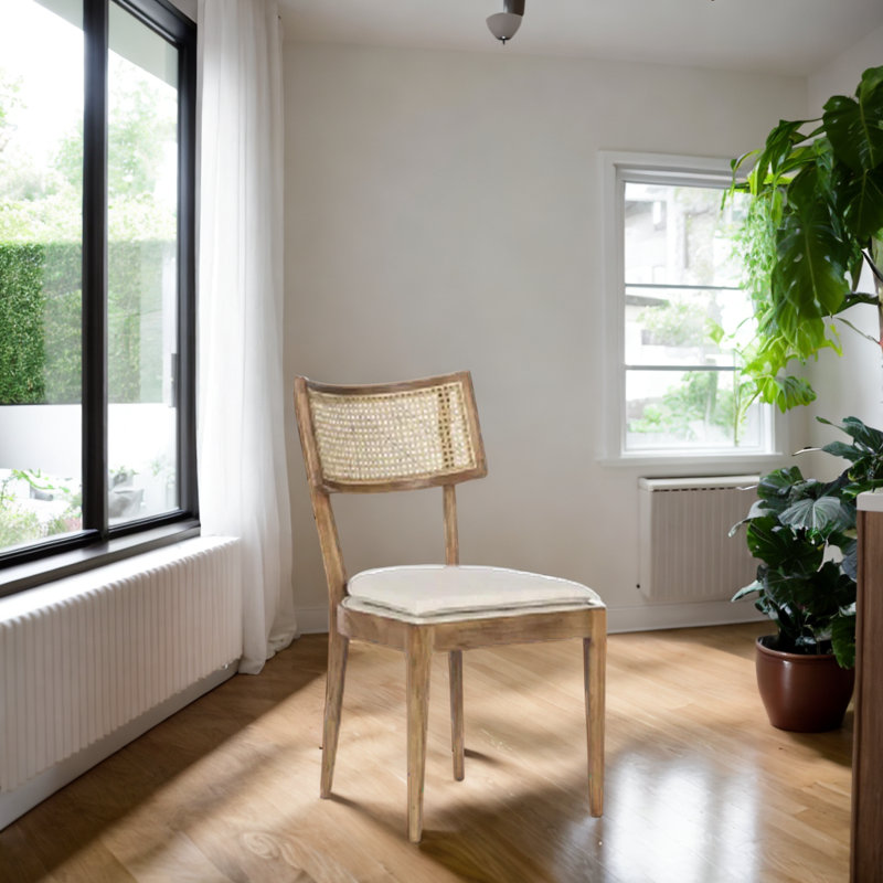 Chaise de salle à manger Anit, Naturel