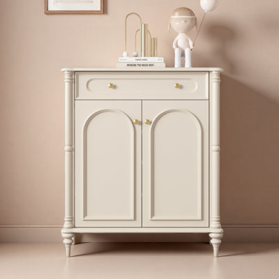 French style furniture storage shoe cabinet