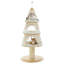 Arbre de Noël pour chat avec poteau à griffes épais (In5,4 po), tour pour chat en bois avec 3 condos - Mobilier robuste avec cadre en métal et tapis remplaçable pour chaton d'intérieur-1799409877