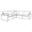 Canapé modulaire inclinable électrique 5 pièces Hollander